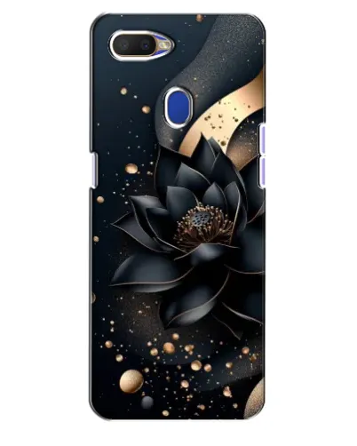 Чехол для OPPO A5s с картинкой «Черный лотос» Чехол для OPPO A5s с картинкой «Черный лотос»
