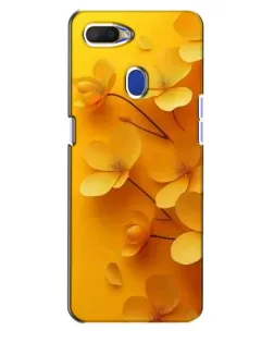 Чохол для OPPO A5s з картинкою «Золоті пелюстки»