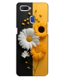 Чохол для OPPO A5s з картинкою «Соняшник та ромашка»