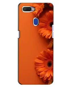 Чохол для OPPO A5s з картинкою «Помаранчеві гербери»