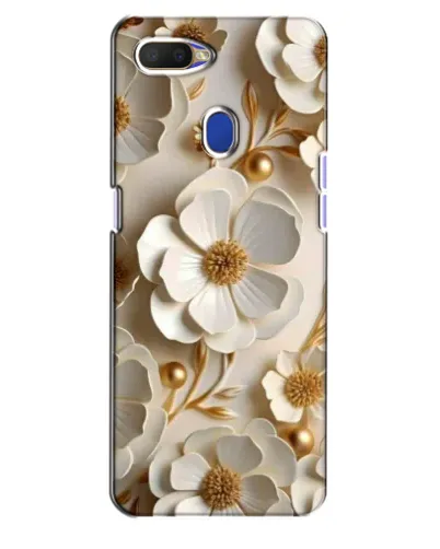 Чехол для OPPO A5s с картинкой «Белие бумажние цвети» Чехол для OPPO A5s с картинкой «Белие бумажние цвети»
