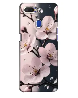 Чохол для OPPO A5s з картинкою «Ніжня сакура та краплі»
