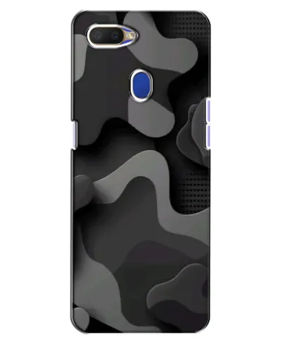 Чехол для OPPO A5s с картинкой «Темный абстрактный камуфляж» Чехол для OPPO A5s с картинкой «Темный абстрактный камуфляж»