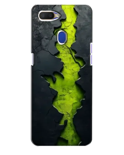 Чехол для OPPO A5s с картинкой «Салатовый разлом скалы» Чехол для OPPO A5s с картинкой «Салатовый разлом скалы»