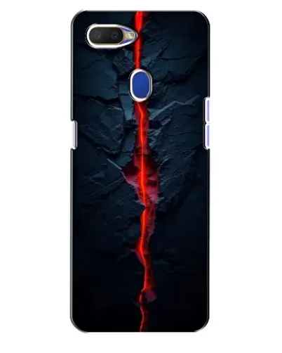 Чехол для OPPO A5s с картинкой «Kрасная лавовая трещина» Чехол для OPPO A5s с картинкой «Kрасная лавовая трещина»