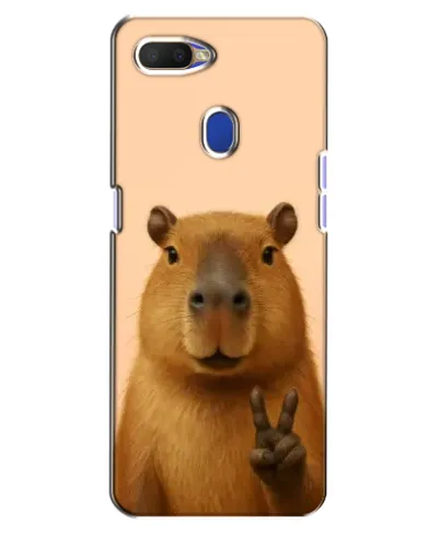 Чехол для OPPO A5s с картинкой «Капибара виктория»