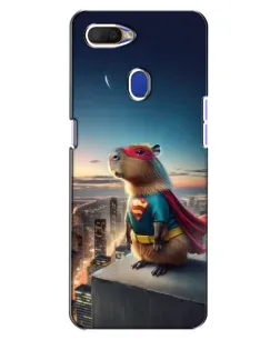 Чехол для OPPO A5s с картинкой «Капи-мен супергерой»