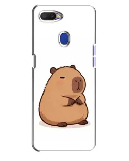 Чехол для OPPO A5s с картинкой «Толстенькая капибара»