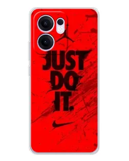 Чехол для OPPO A5x 5G с картинкой «Nike Just Do It»