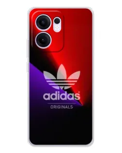 Чохол для OPPO A5x 5G з картинкою «Adidas Red Neon»