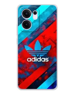 Чехол для OPPO A5x 5G с картинкой «Абстракция Adidas» Чехол для OPPO A5x 5G с картинкой «Абстракция Adidas»