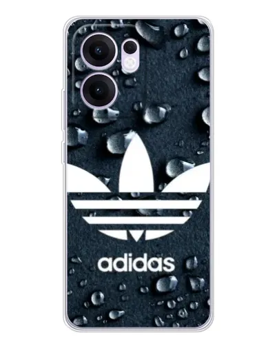 Чехол для OPPO A5x 5G с картинкой «Adidas Trefoil Blue» Чехол для OPPO A5x 5G с картинкой «Adidas Trefoil Blue»