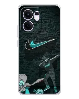 Чехол для OPPO A5x 5G с картинкой «Спортивный арт Nike» Чехол для OPPO A5x 5G с картинкой «Спортивный арт Nike»