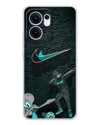 Чехол для OPPO A5x 5G с картинкой «Спортивный арт Nike» Чехол для OPPO A5x 5G с картинкой «Спортивный арт Nike»
