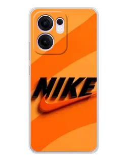 Чехол для OPPO A5x 5G с картинкой «Оранжевый драйв Nike» Чехол для OPPO A5x 5G с картинкой «Оранжевый драйв Nike»