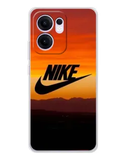 Чехол для OPPO A5x 5G с картинкой «Nike — вечерний горизонт»