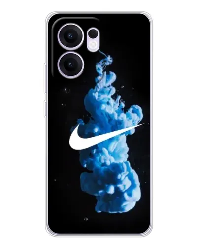 Чехол для OPPO A5x 5G с картинкой «Nike и синий дым» Чехол для OPPO A5x 5G с картинкой «Nike и синий дым»