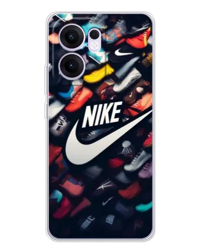 Чехол для OPPO A5x 5G с картинкой «Коллекция кроссовок Nike» Чехол для OPPO A5x 5G с картинкой «Коллекция кроссовок Nike»