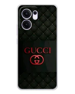 Чохол для OPPO A5x 5G з картинкою «Gucci — стьобаний чорний»