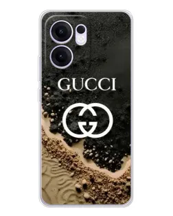 Чохол для OPPO A5x 5G з картинкою «Gucci — піщані дюни»