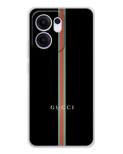 Чохол для OPPO A5x 5G з картинкою «Gucci — строга лінія»