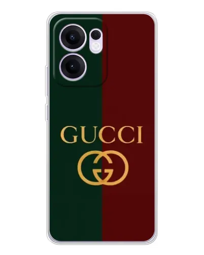 Чохол для OPPO A5x 5G з картинкою «Gucci — темно-зелений градієнт» Чохол для OPPO A5x 5G з картинкою «Gucci — темно-зелений градієнт»