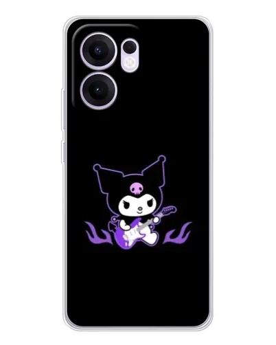 Чехол для OPPO A5x 5G с картинкой «Электрическая Kuromi»