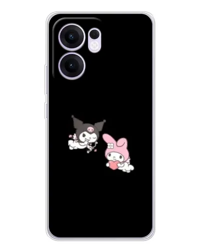 Чехол для OPPO A5x 5G с картинкой «My Melody и Kuromi»