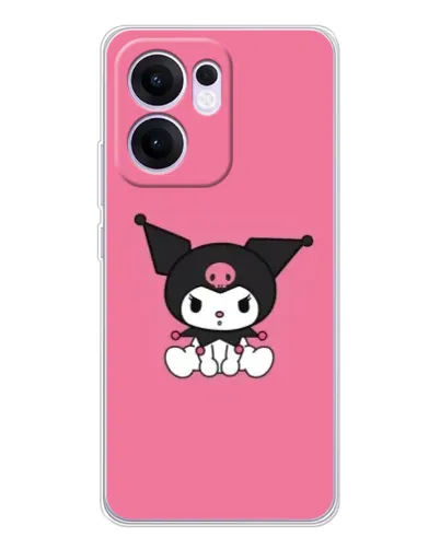 Чехол для OPPO A5x 5G с картинкой «Хмурая Kuromi»