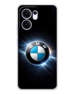 Чехол для OPPO A5x 5G с картинкой «BMW — неоновое сияние» Чехол для OPPO A5x 5G с картинкой «BMW — неоновое сияние»
