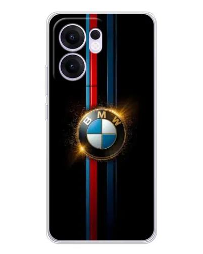 Чехол для OPPO A5x 5G с картинкой «BMW M-Power неон»