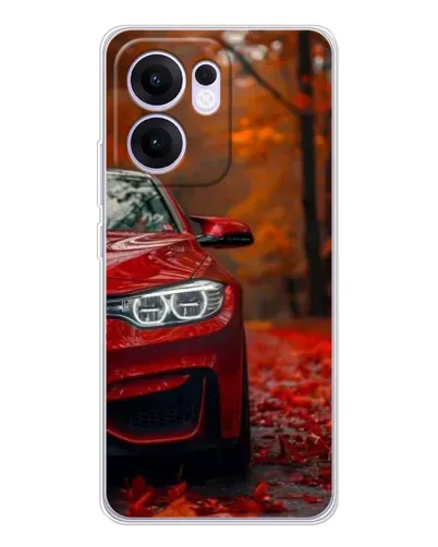 Чехол для OPPO A5x 5G с картинкой «Осенняя BMW M4»