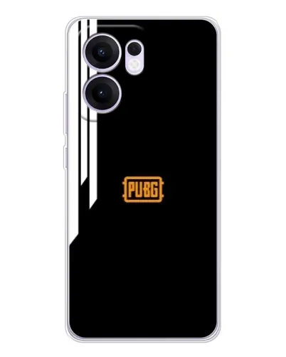 Чохол для OPPO A5x 5G з картинкою «PUBG — вертикальні лінії»