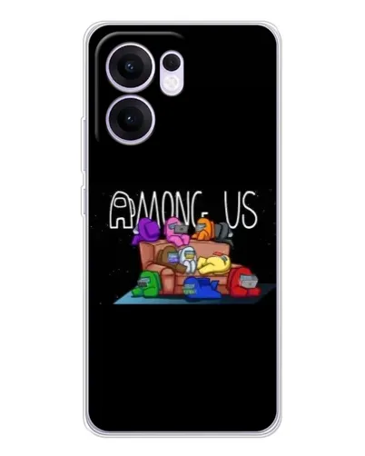 Чохол для OPPO A5x 5G з картинкою «Логотип Among Us» Чохол для OPPO A5x 5G з картинкою «Логотип Among Us»