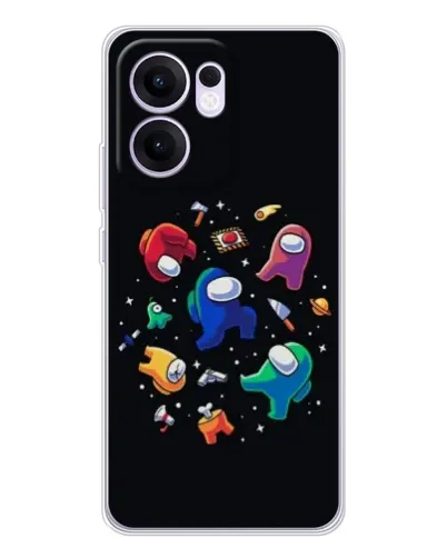 Чохол для OPPO A5x 5G з картинкою «Among Us космос» Чохол для OPPO A5x 5G з картинкою «Among Us космос»