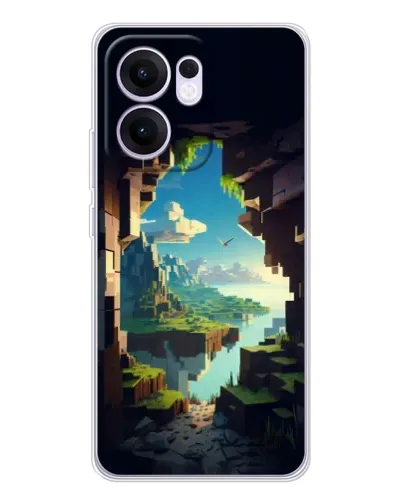 Чохол для OPPO A5x 5G з картинкою «Вид з печери» Чохол для OPPO A5x 5G з картинкою «Вид з печери»