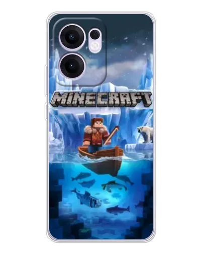 Чохол для OPPO A5x 5G з картинкою «Minecraft льодянийсвіт» Чохол для OPPO A5x 5G з картинкою «Minecraft льодянийсвіт»