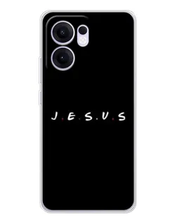 Чохол для OPPO A5x 5G з картинкою «Крапки віри J.E.S.U.S.»