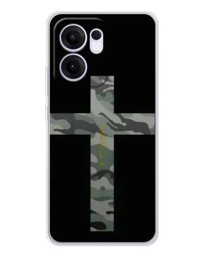 Чохол для OPPO A5x 5G з картинкою «Мілітарі Хрест»