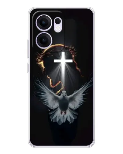 Чохол для OPPO A5x 5G з картинкою «Голуб та Світло»