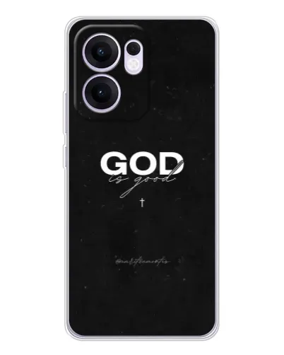 Чохол для OPPO A5x 5G з картинкою «GOD — Бог над усім»