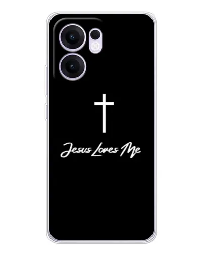 Чохол для OPPO A5x 5G з картинкою «Ісус любить тебе»
