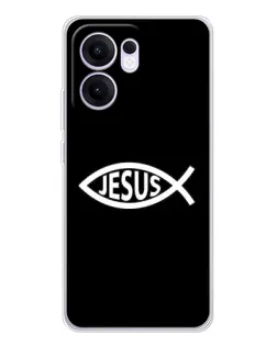 Чохол для OPPO A5x 5G з картинкою «Класичний Jesus»