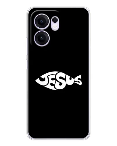 Чохол для OPPO A5x 5G з картинкою «Риба Jesus» Чохол для OPPO A5x 5G з картинкою «Риба Jesus»