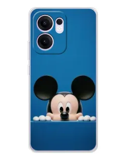 Чехол для OPPO A5x 5G с картинкой «Микки выглядывает» Чехол для OPPO A5x 5G с картинкой «Микки выглядывает»
