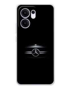 Чехол для OPPO A5x 5G с картинкой «Mercedes — абстрактные линии» Чехол для OPPO A5x 5G с картинкой «Mercedes — абстрактные линии»