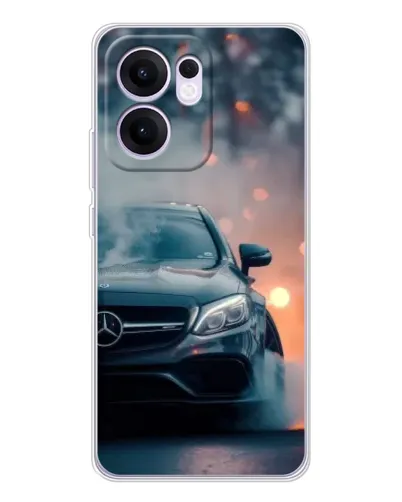 Чехол для OPPO A5x 5G с картинкой «Mercedes — ночной город» Чехол для OPPO A5x 5G с картинкой «Mercedes — ночной город»