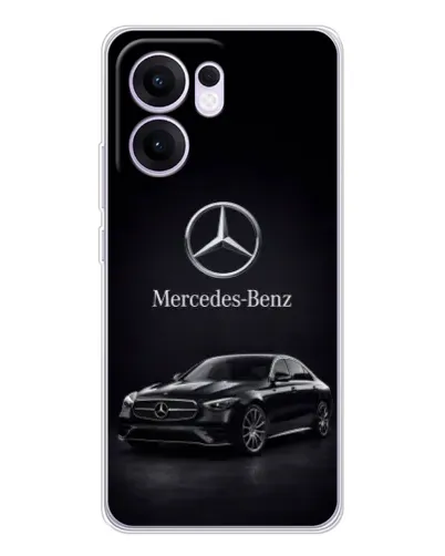 Чехол для OPPO A5x 5G с картинкой «Mercedes — решетка радиатора» Чехол для OPPO A5x 5G с картинкой «Mercedes — решетка радиатора»