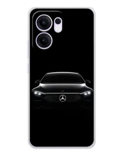 Чехол для OPPO A5x 5G с картинкой «Mercedes Vision — концепт»