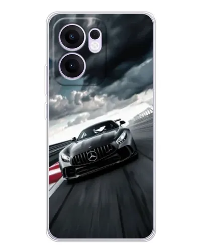 Чехол для OPPO A5x 5G с картинкой «Гоночный Mercedes AMG» Чехол для OPPO A5x 5G с картинкой «Гоночный Mercedes AMG»